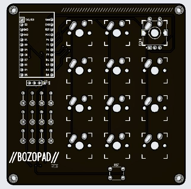 BOZOPAD PCB
